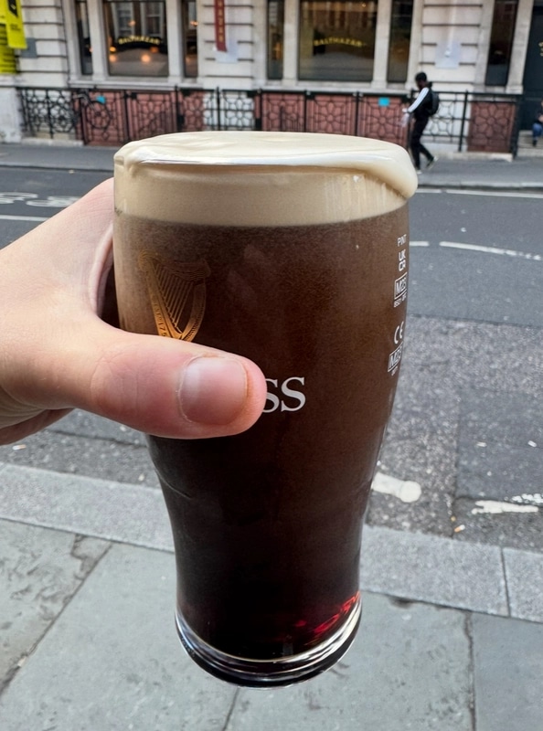 Image of Guinness drink