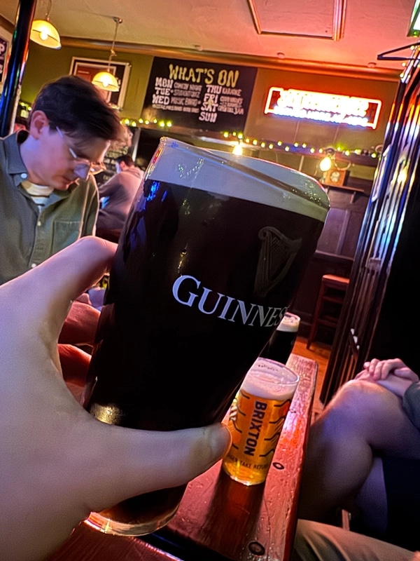 Image of Guinness drink