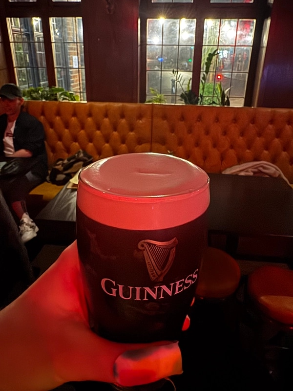 Image of Guinness drink