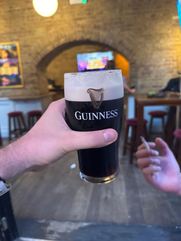 Image of Guinness drink