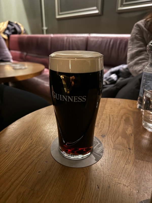 Image of Guinness drink