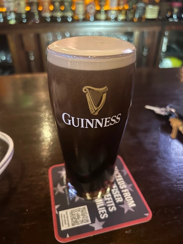 Image of Guinness drink