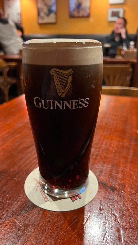 Image of Guinness drink