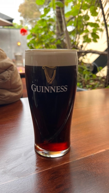 Image of Guinness drink