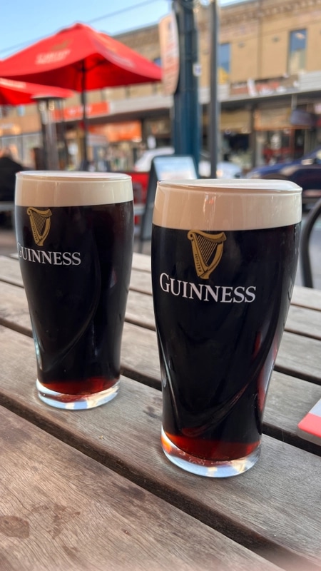 Image of Guinness drink