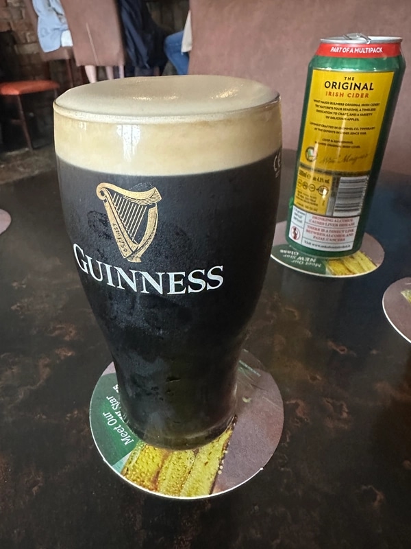 Image of Guinness drink
