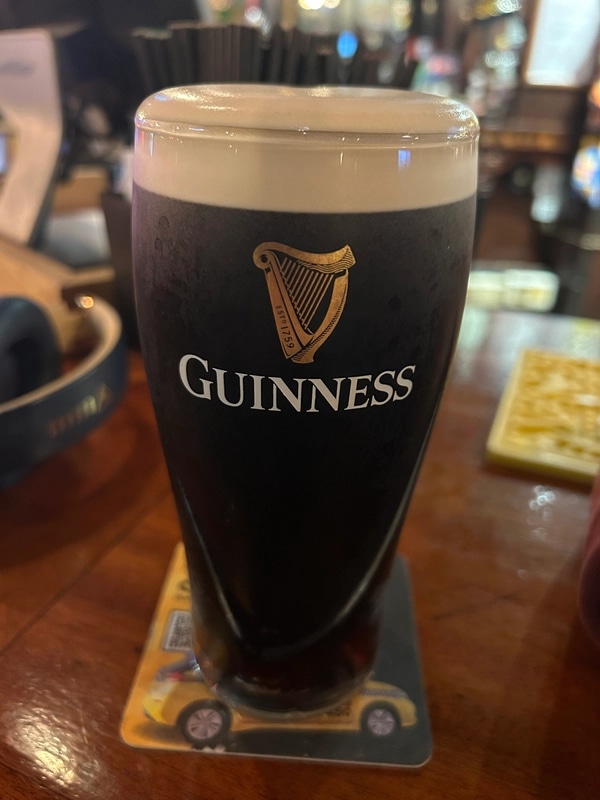 Image of Guinness drink