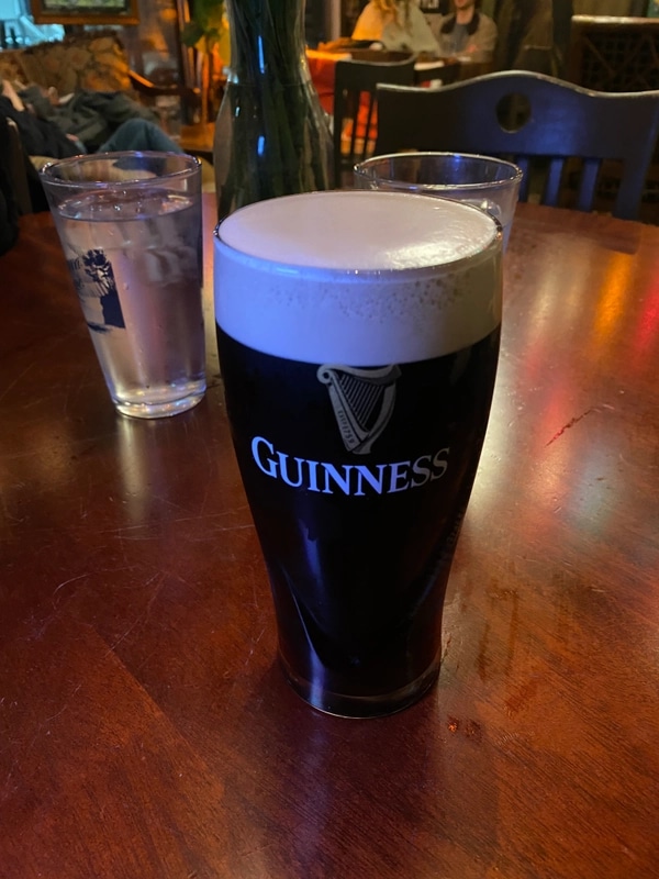 Image of Guinness drink