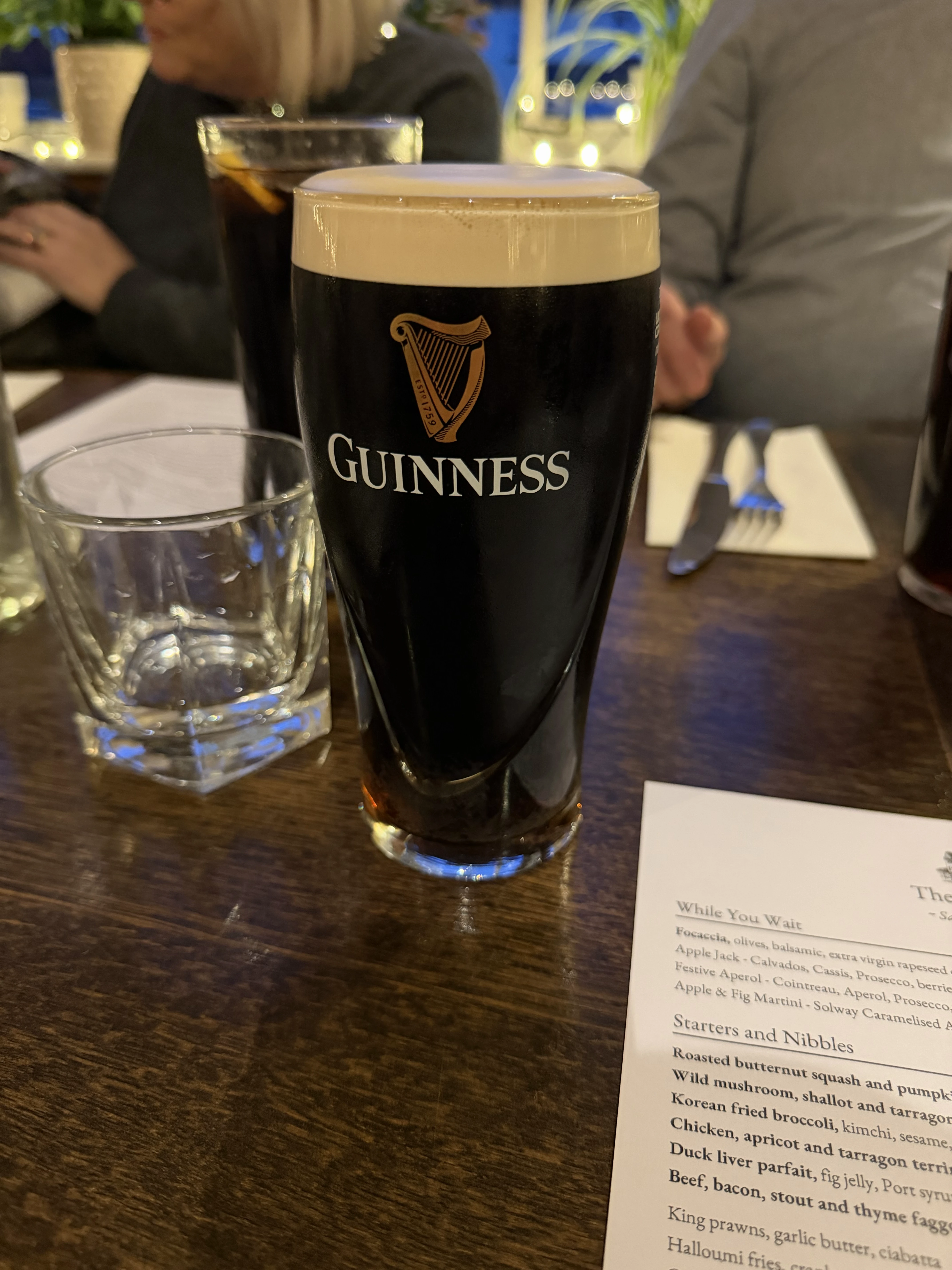 Image of Guinness drink