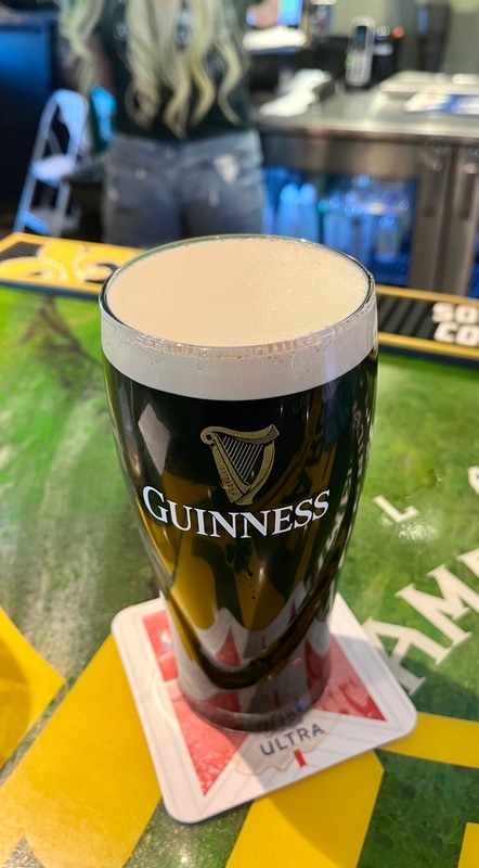 Image of Guinness drink