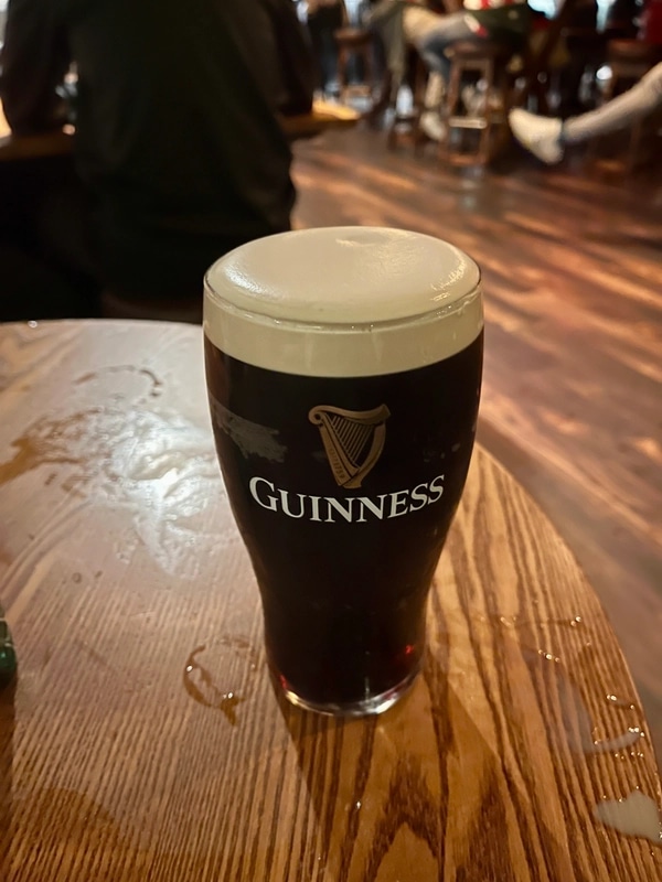 Image of Guinness drink