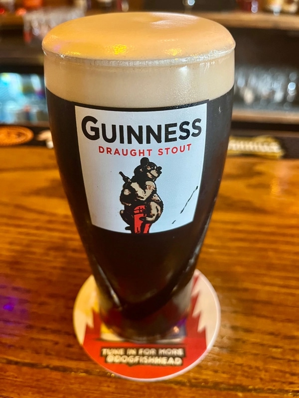 Image of Guinness drink