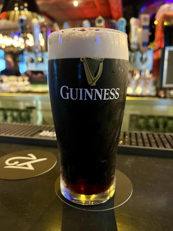 Image of Guinness drink