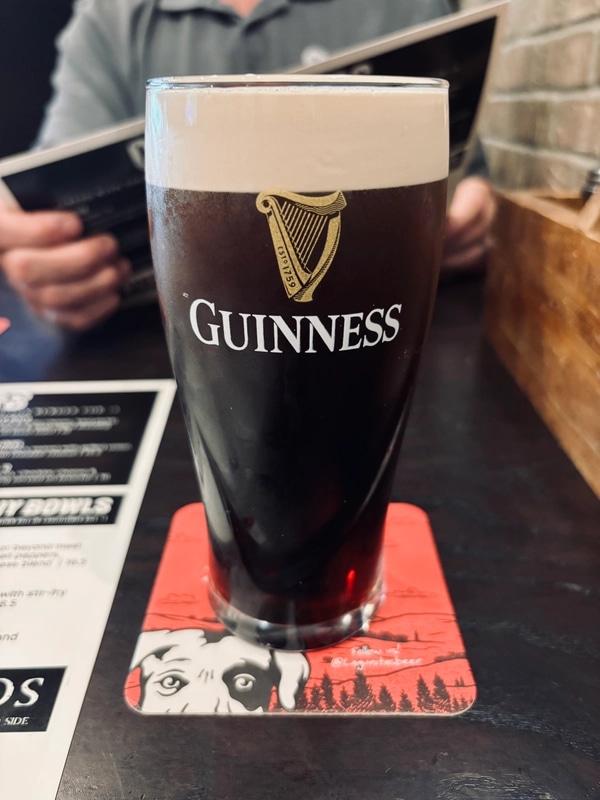 Image of Guinness drink