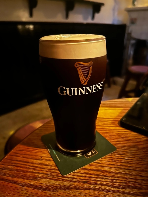 Image of Guinness drink