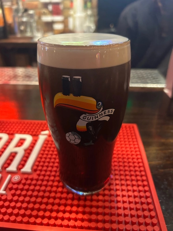 Image of Guinness drink