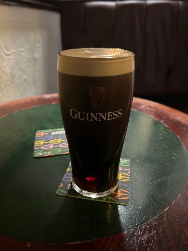 Image of Guinness drink