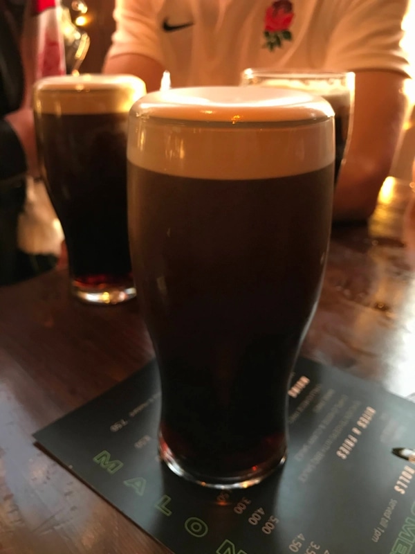 Image of Guinness drink