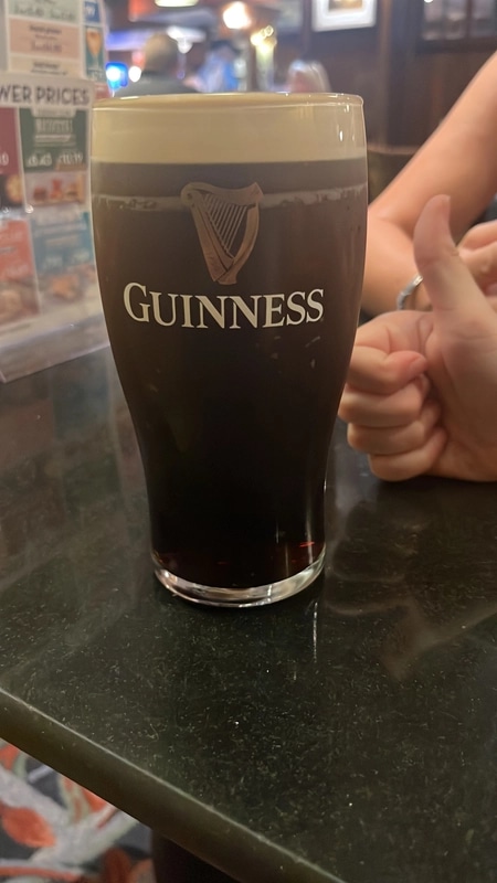 Image of Guinness drink