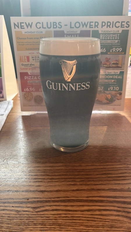 Image of Guinness drink