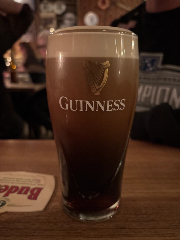 Image of Guinness drink
