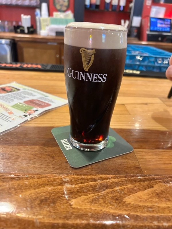 Image of Guinness drink
