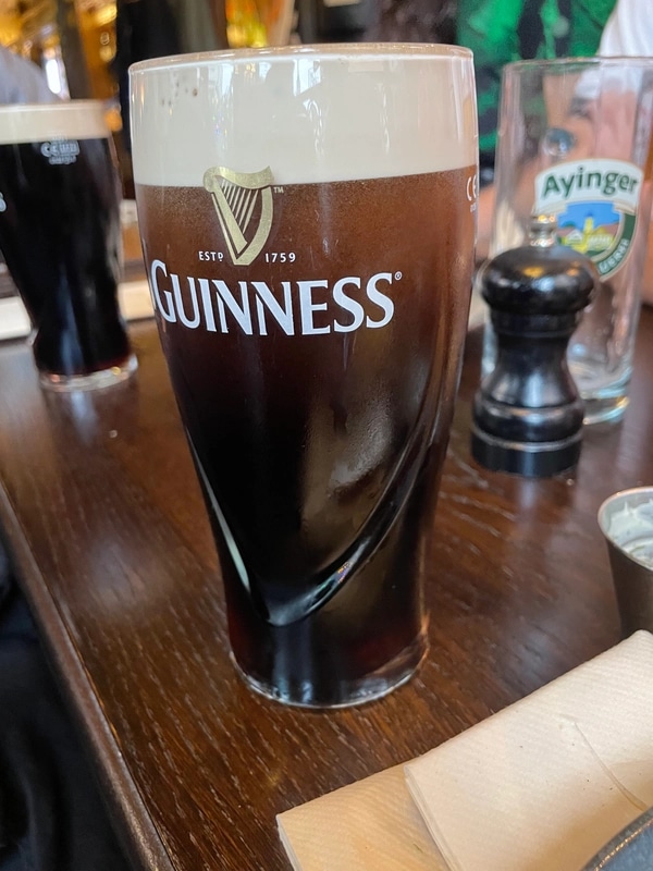 Image of Guinness drink