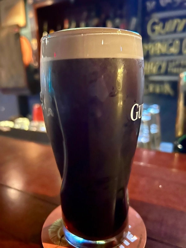 Image of Guinness drink