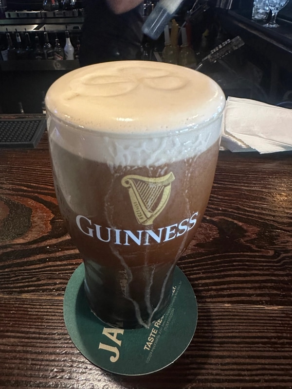 Image of Guinness drink