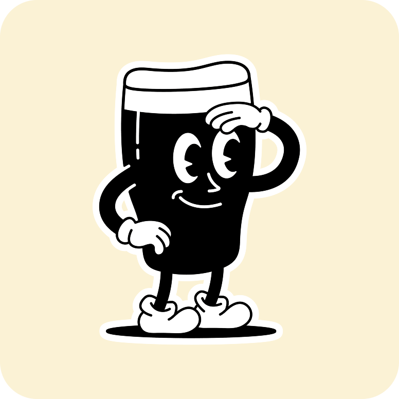 Pint of Guinness at Spider Monkey Brewing Company